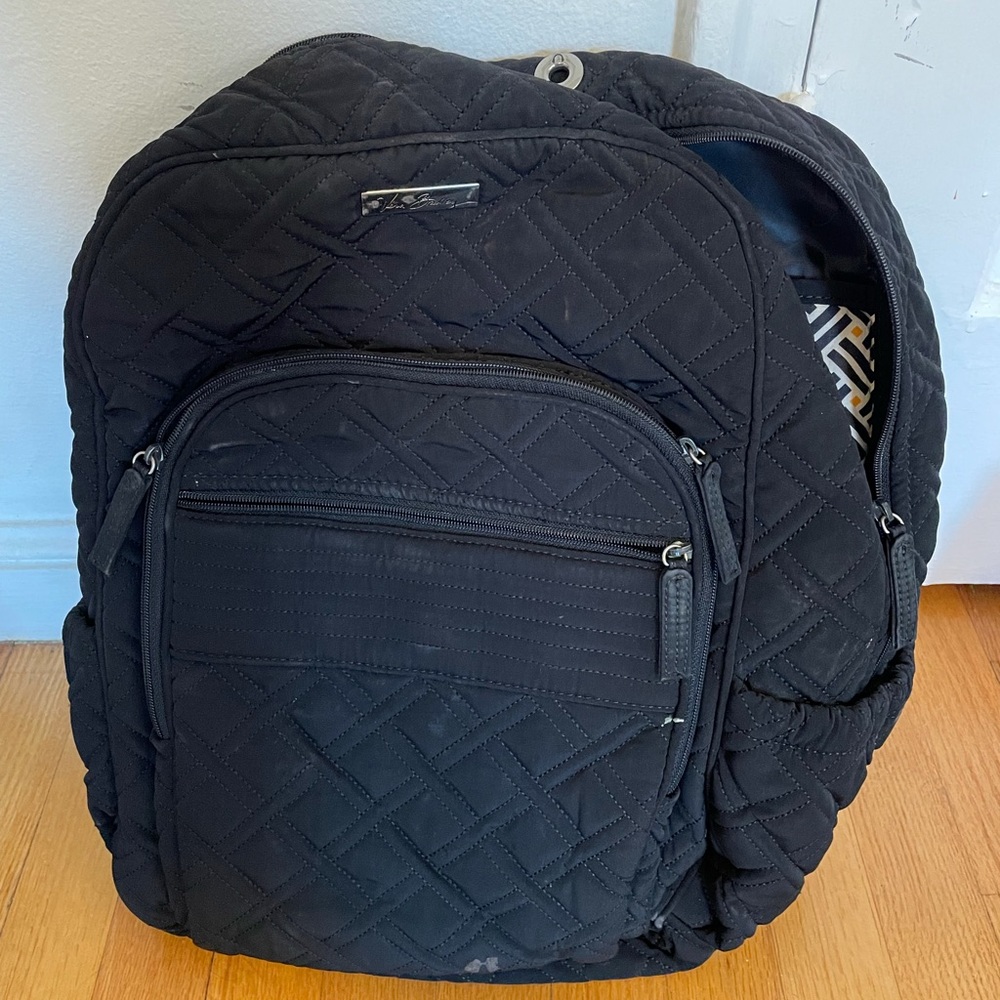 Vera Bradley quilted backpack